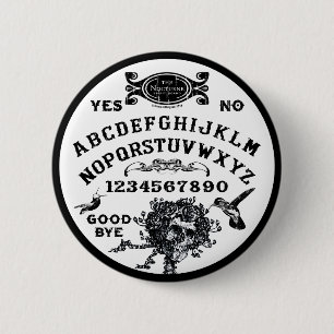 Badge Rond 5 Cm Spirit Board "La Nocturne"