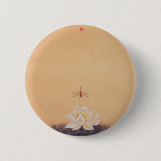 Badge Rond 5 Cm Spiritueux dans le bouton de la série No.7 de ciel