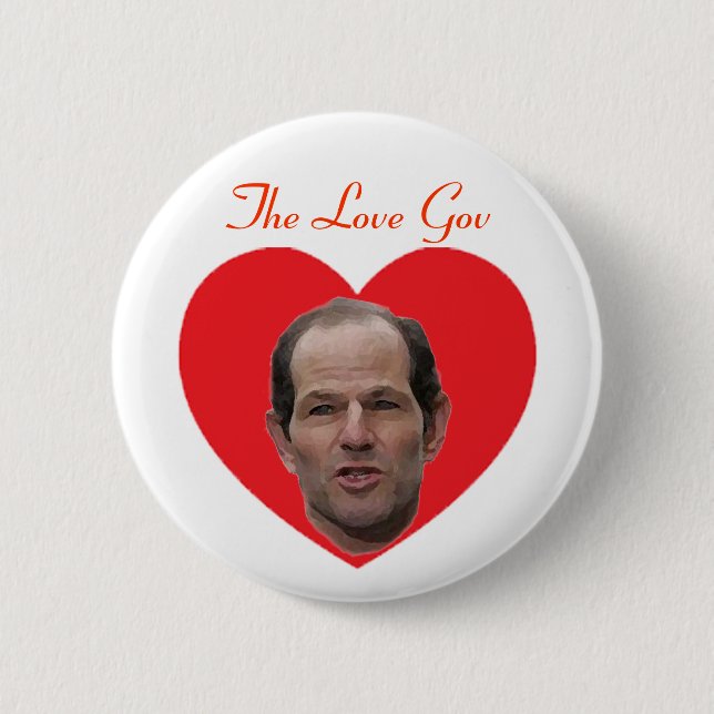 Badge Rond 5 Cm Spitzer :  Le gouvernement d'amour (Devant)