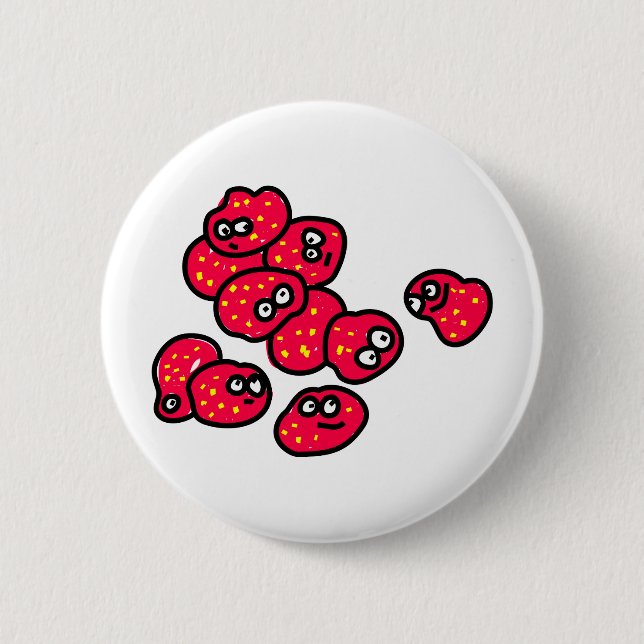 Badge Rond 5 Cm Spores (Devant)