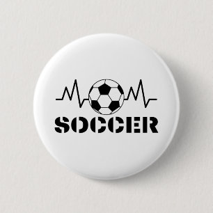Badge Rond 5 Cm Sports de football