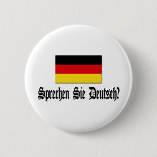 Badge Rond 5 Cm Sprechen Sie Allemand ?