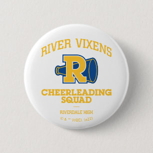 Badge Rond 5 Cm Squad Cheerled River Vixens