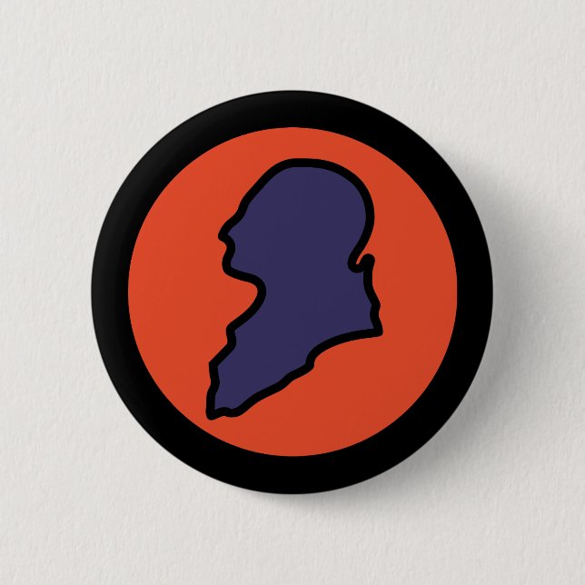 Badge Rond 5 Cm SSI - 11e division d'infanterie (Devant)