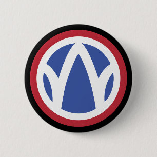 Badge Rond 5 Cm SSI - 89e division d'infanterie