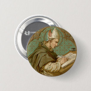 Badge Rond 5 Cm St. Albert le Grand (BK 013) Rond