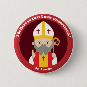 Badge Rond 5 Cm St. Anselm