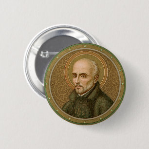 Badge Rond 5 Cm St. Ignace de Loyola (BK 050)