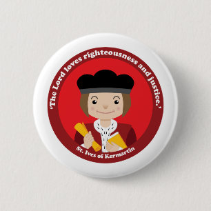 Badge Rond 5 Cm St Ivo Kermatin