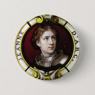 Badge Rond 5 Cm St Jeanne d'Arc