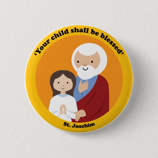 Badge Rond 5 Cm St Joachim (Devant)