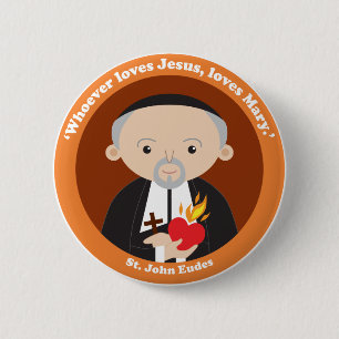 Badge Rond 5 Cm St. John Eudes