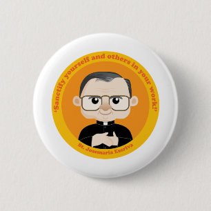 Badge Rond 5 Cm St. Josemaria Escriva