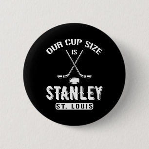 Badge Rond 5 Cm St Louis Hockey Sur Glace Notre Taille De Coupe St