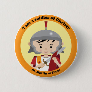 Badge Rond 5 Cm St Martin des visites
