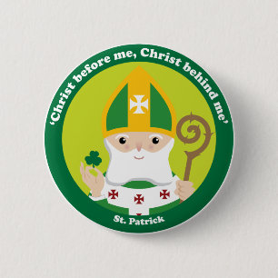Badge Rond 5 Cm St Patrick