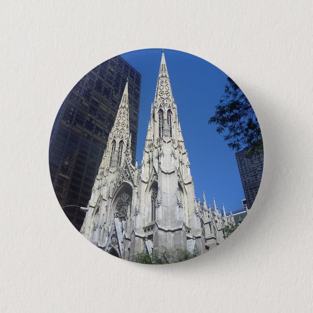 Badge Rond 5 Cm st patrick (Devant)
