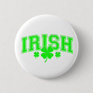 Badge Rond 5 Cm St Patrick's Day Chic irlandais