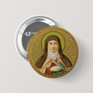 Badge Rond 5 Cm St. Teresa d'Avila (SNV 27) Round