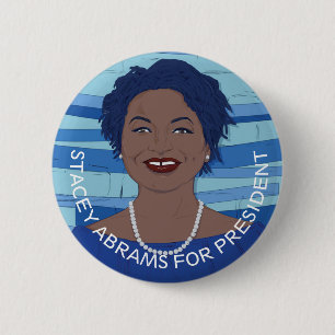 Badge Rond 5 Cm Stacey Abrams 2020