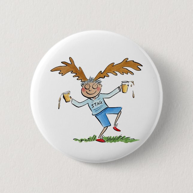 Badge Rond 5 Cm Stade (Devant)