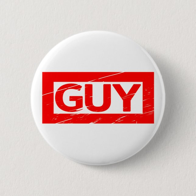 Badge Rond 5 Cm Stamp Guy (Devant)