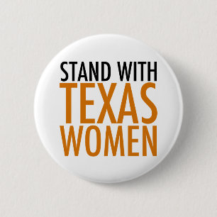 Badge Rond 5 Cm Stand with Texas Women