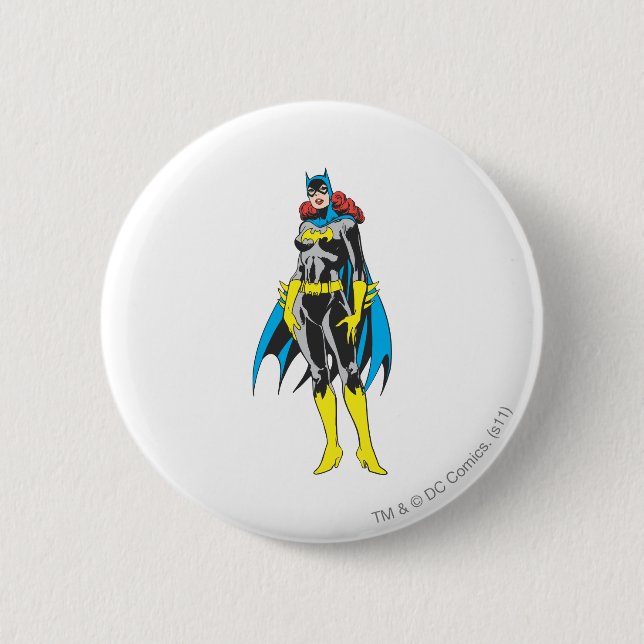 Badge Rond 5 Cm Stands Batgirl (Devant)