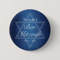 Star bleue moderne de David Formal Bar Mitzvah Par