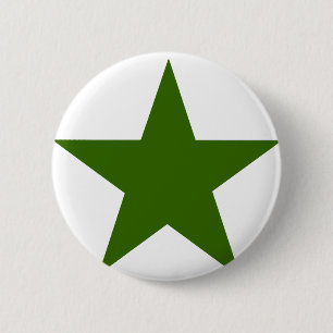 Badge Rond 5 Cm Star GreenDark Le MUSÉE Zazzle Cadfts