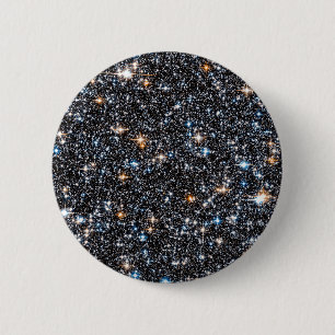Badge Rond 5 Cm Stars In The Milky Way's Galactic Bulge.