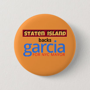 Badge Rond 5 Cm Staten Island soutient Kathryn Garcia pour le mair