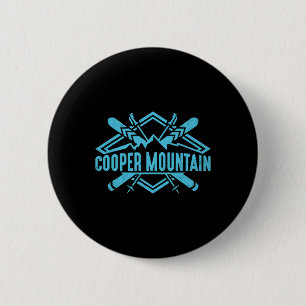 Badge Rond 5 Cm Stations de ski Montagnes Skieur Ski alpin Cooper