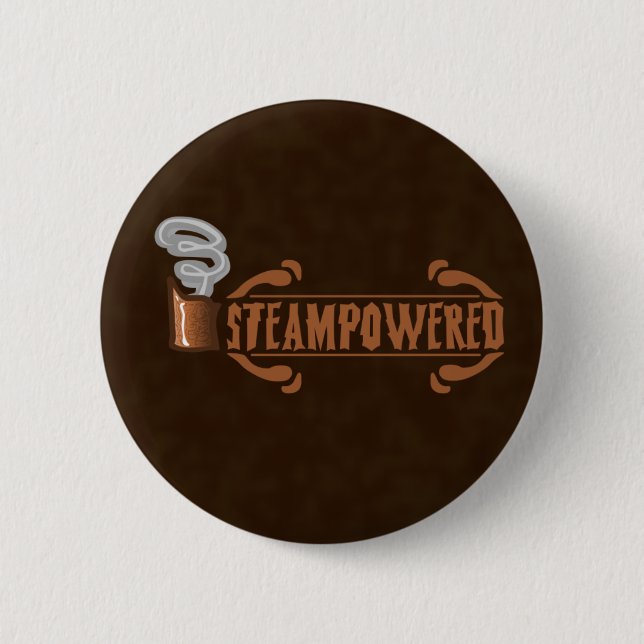 Badge Rond 5 Cm Steampowered (Devant)