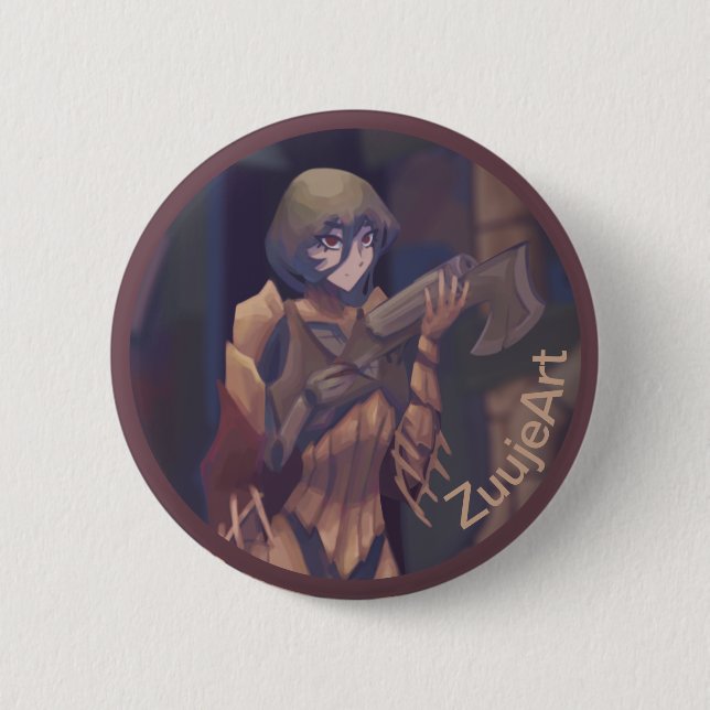 Badge Rond 5 Cm Steampunk Night (Devant)