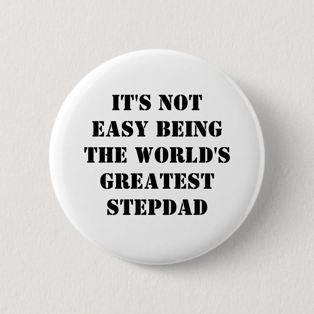 Badge Rond 5 Cm Stepdad (Devant)