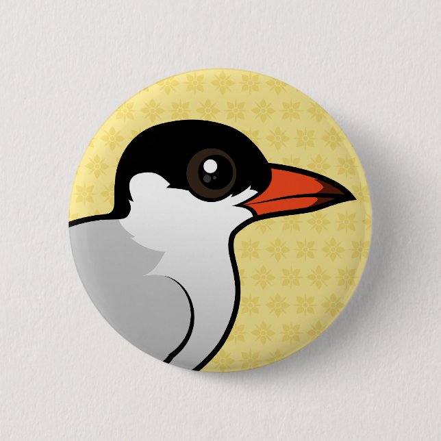Badge Rond 5 Cm Sterne de terrain communal de Birdorable (Devant)