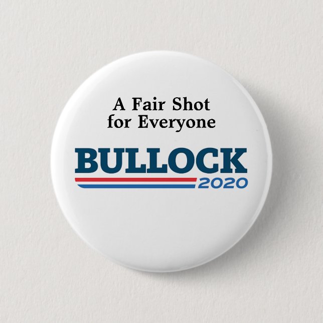 Badge Rond 5 Cm Steve Bullock 2020 (Devant)