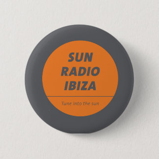Badge Rond 5 Cm Sticker Button by Sun Radio Ibiza