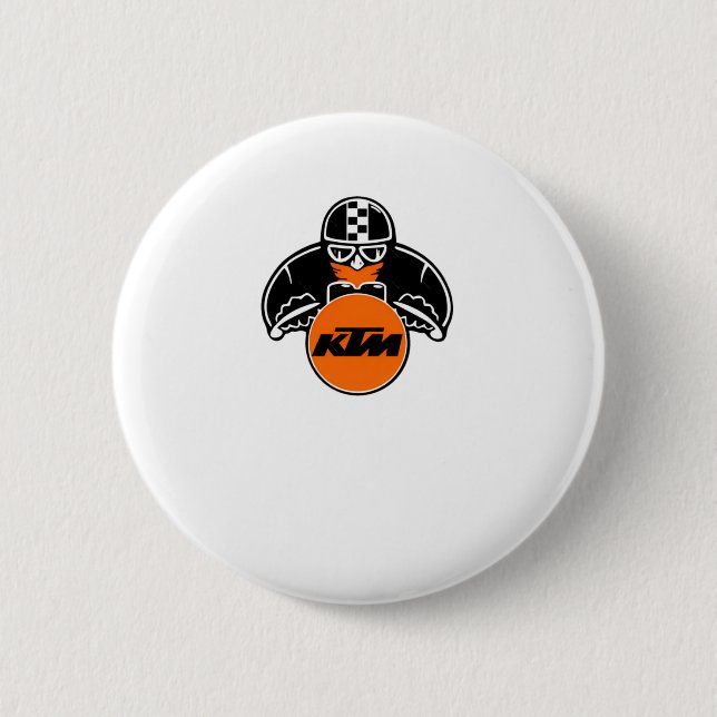 Badge Rond 5 Cm Sticker du logo Ktm4 (Devant)
