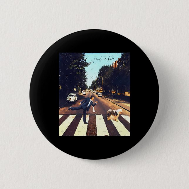 Badge Rond 5 Cm Sticker Paul Mccartney1 (Devant)