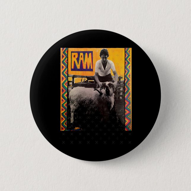 Badge Rond 5 Cm Sticker Paul Mccartney4 (Devant)