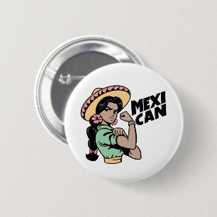 Badge Rond 5 Cm Stickers MexiCAN