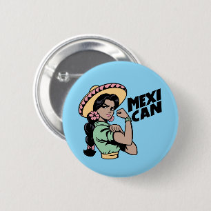 Badge Rond 5 Cm Stickers MexiCAN