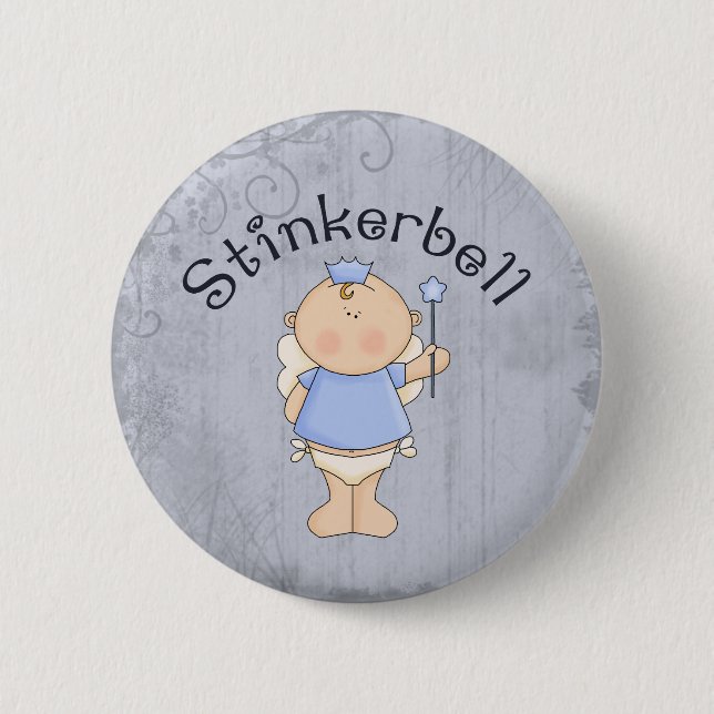 Badge Rond 5 Cm Stinkerbell (Devant)