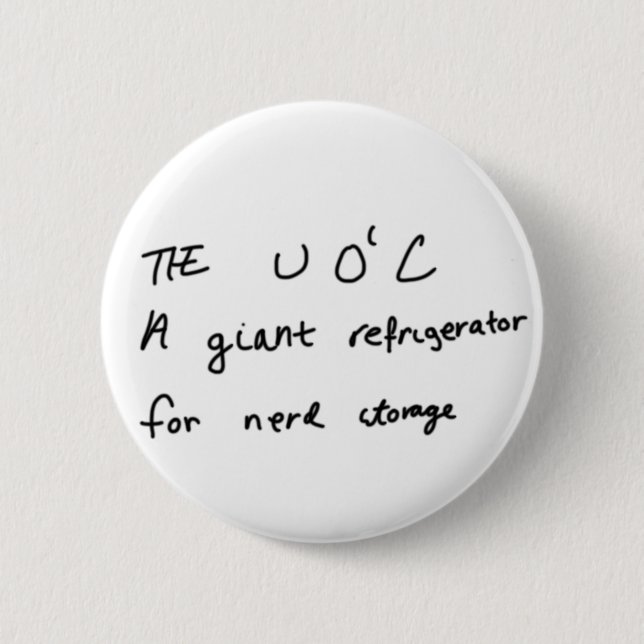 Badge Rond 5 Cm Stockage nerd (Devant)