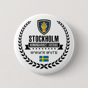 Badge Rond 5 Cm Stockholm