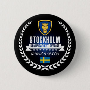 Badge Rond 5 Cm Stockholm