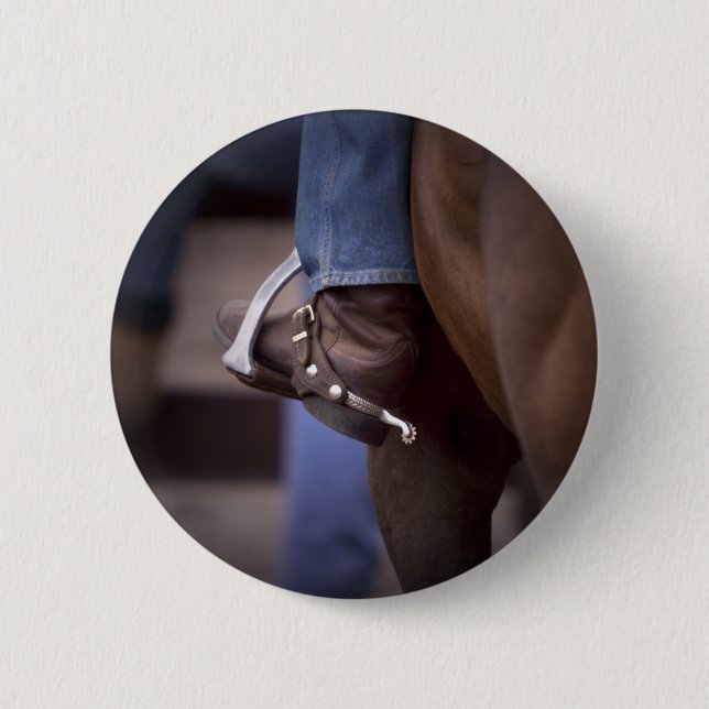 Badge Rond 5 Cm Stockhorse et Spurs (Devant)