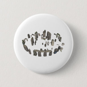 Badge Rond 5 Cm Stonehenge : Modèle 3D: